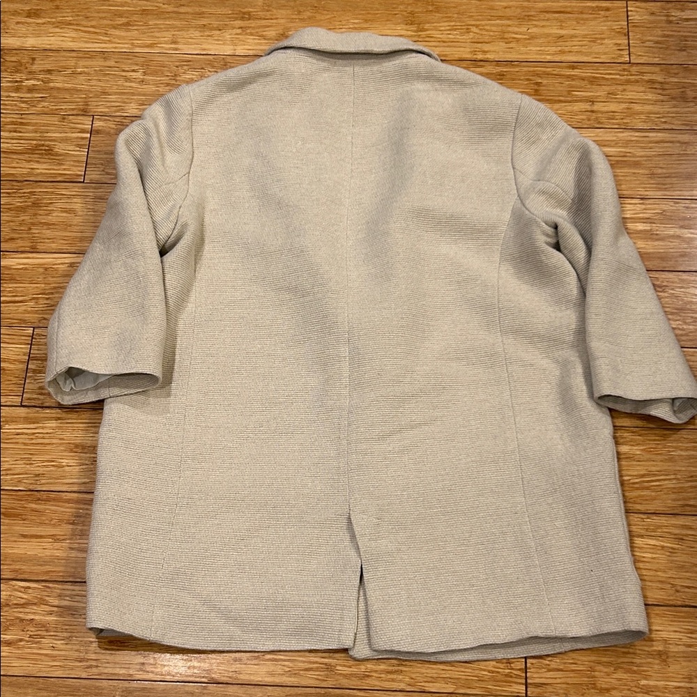 Zara Basic Women's Normcore Textured Lined Scandi… - image 6